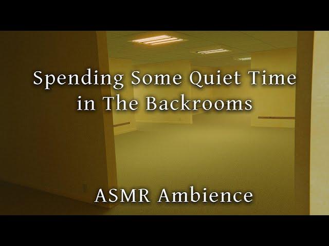 Spending Some Quiet Time in The Backrooms [ASMR Ambience]