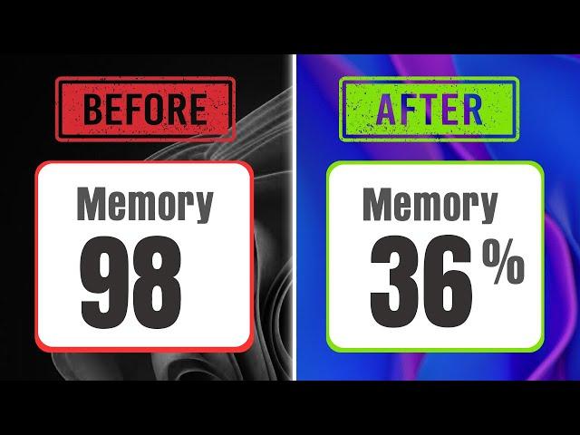 FIX High Memory/RAM Usage in Windows 10/11 (In 5 Minutes) 2024