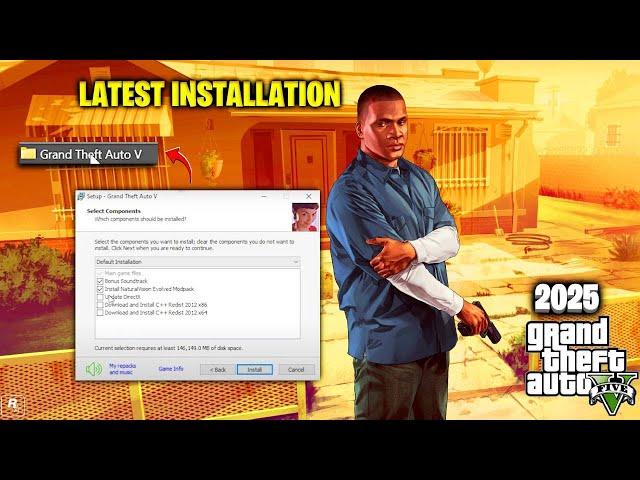  GTA 5 (2025) FitGirl Repack Installation Guide | 100% Working Tutorial + Gameplay | 53GB ️