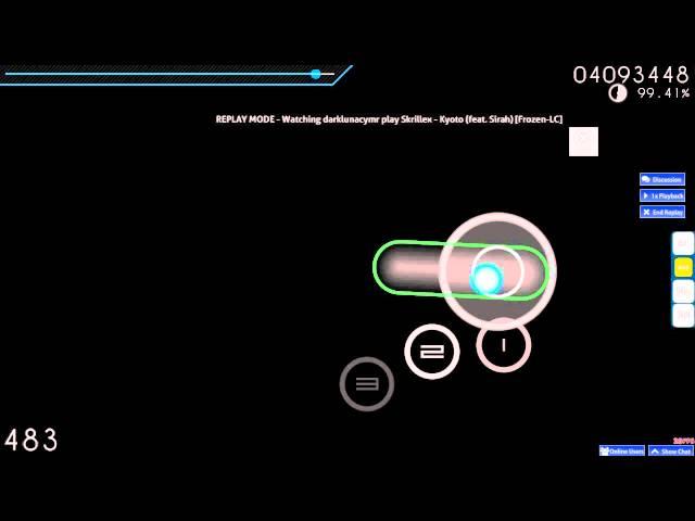 Osu! - Skrillex - Kyoto (feat. Sirah) [Frozen-LC] +HD FC