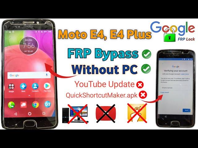 Moto E4 Plus FRP Bypass | MOTO E4/E4 Plus | FRP Bypass | Moto E4 Plus Lock Kaise Tode