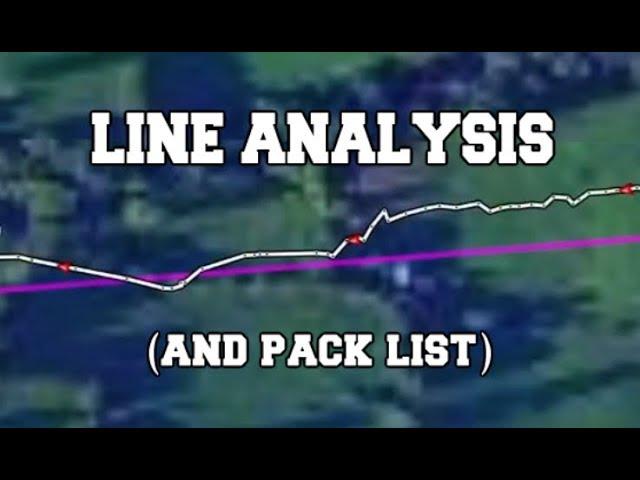 Mission Across Wales Line Analysis - How accurately did I follow the line?