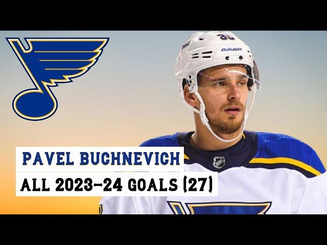 Pavel Buchnevich (#89) All 27 Goals of the 2023-24 NHL Season