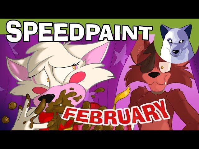 February FNAF Speedpaint! - Watch Me Draw! [Tony Crynight]