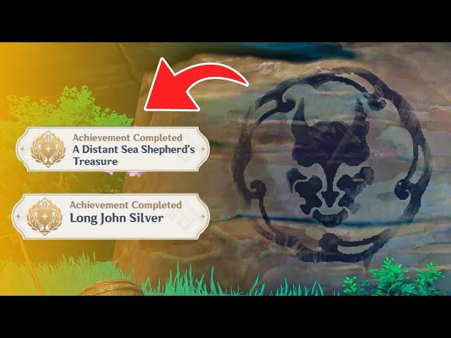 2 Inazuma Secret Achievement | Rinzou's Treasure |  Watatsumi Island Marks