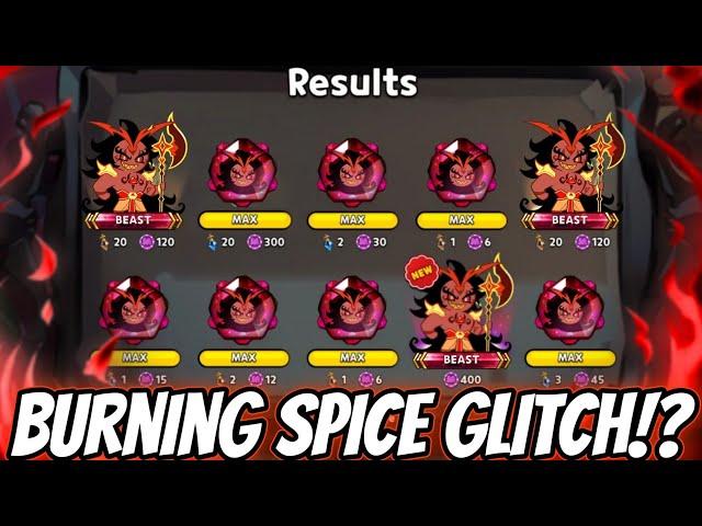 Burning Spice Cookie GLITCH! 