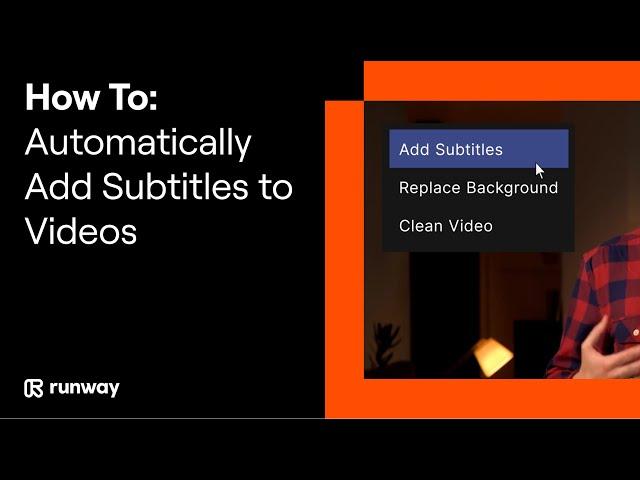 Subtitles: Automatically Transcribe Video