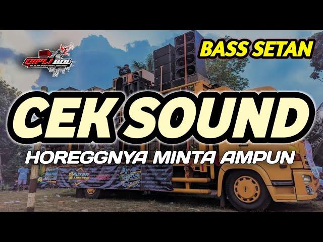 DJ CEK SOUND TERBARU 2024 FULL BASS VERSI NJEDUG