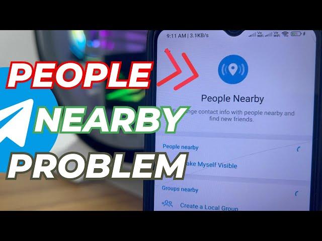 How to Fix Telegram People Nearby Not Showing