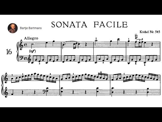 Mozart - Piano Sonata No. 16 "Sonata semplice", K.545 (1788) {Ingrid Haebler}