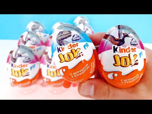 Киндер Сюрприз МИР ЮРСКОГО ПЕРИОДА 2021! Unboxing Kinder JOY Jurassic World! Новая коллекция!