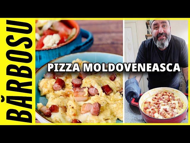 MAMALIGA CU BRANZA SI AFUMATURA | PIZZA MOLDOVENEASCA