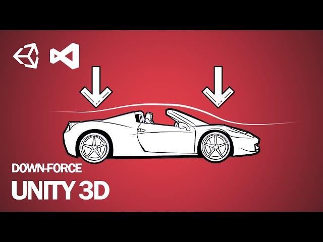 3d Racing Game in Unity - DOWNFORCE