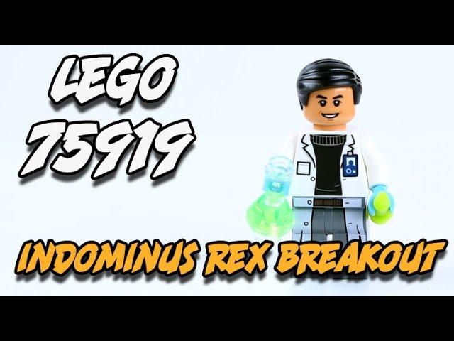 Speed Build and Review of LEGO Jurassic World Indominus Rex Breakout #75919