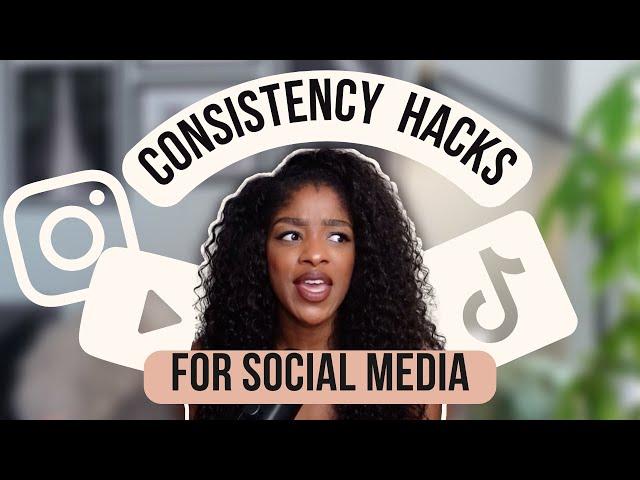 Watch this if you're NOT consistent on social media