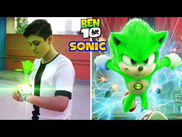 Ben 10 Transforming into Sonic The Hedgehog | Fan Made Short Film