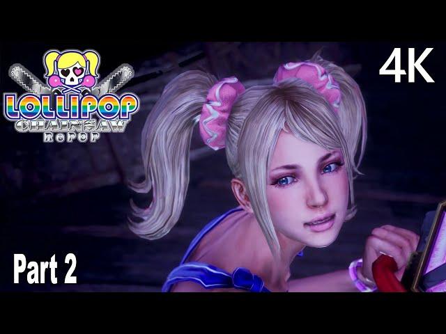 Lollipop Chainsaw RePOP Gameplay Walkthrough Part 2 No Commentary 4K