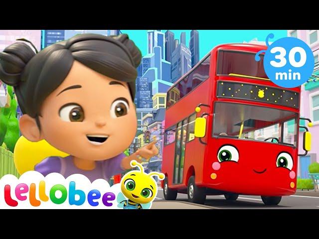 Wheels On The Bus + More Nursery Rhymes & Kids Songs -Lellobee by CoComelon