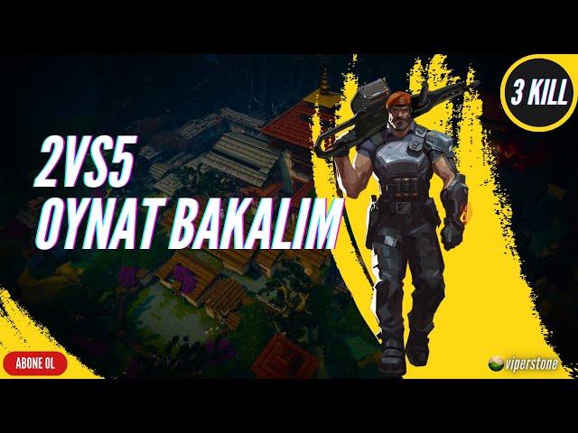 Harita: Haven (Sheriff Bi Tık Kalın - 2vs5) 3 Kill - Valorant