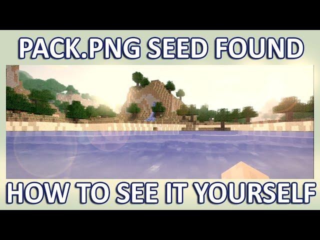 #Minecraft | PACK.PNG | Easy Tutorial - How to see it yourself!