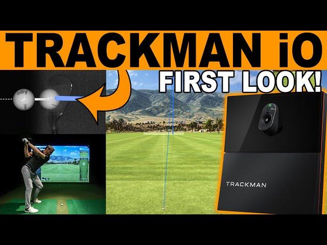 TRACKMAN iO - NEW Trackman Golf Simulator Revealed! (First Look & Review)