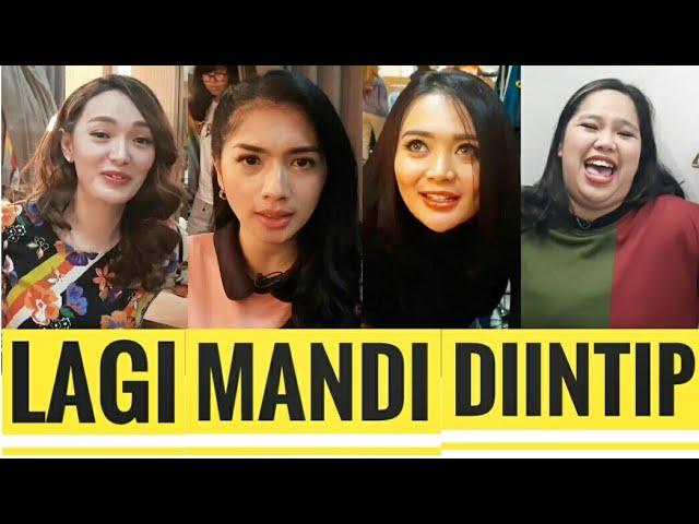 ARTIS CANTIK INI DI INTIP ORANG LAGI MANDI