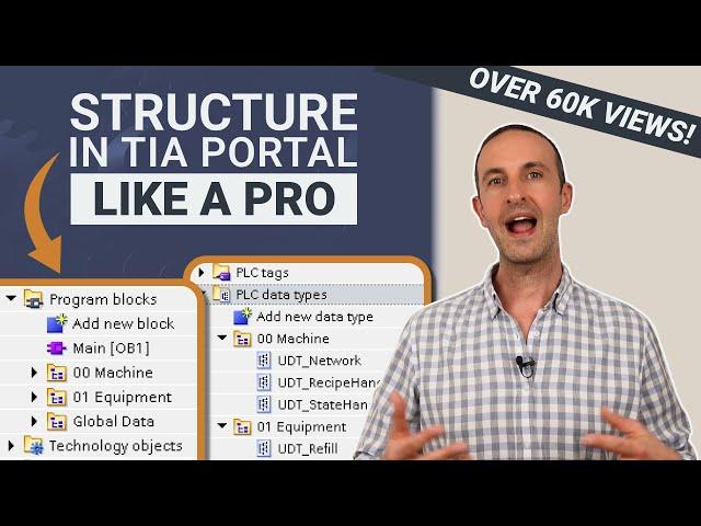 How to Structure Your PLC Program in TIA Portal Like a Pro (Full Course Chapter) | In-Depth Tutorial