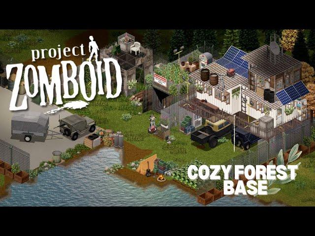  Cozy Forest Base  | Project Zomboid Base Tour