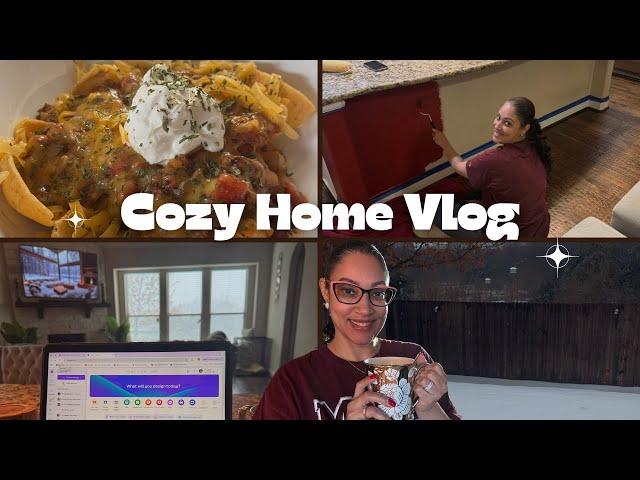 Cozy Home Vlog-Brisket Chili w/Corn Chips+How to make a Vision Board for 2025!  #vlog #cozy #2025