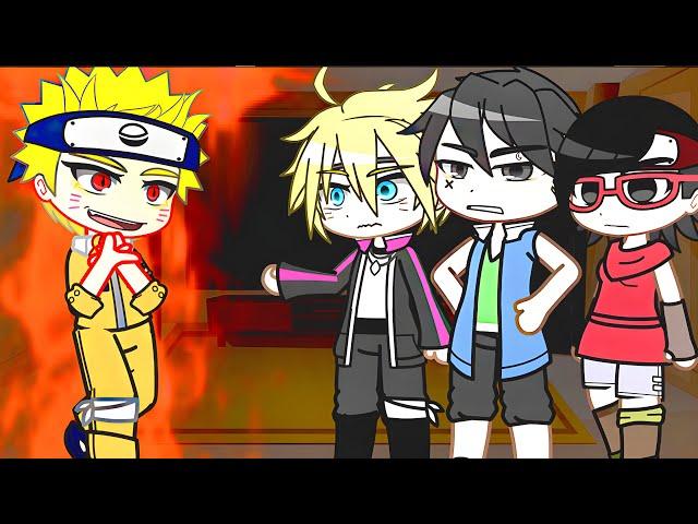 Boruto friends react to Naruto // Naruto Shippuden // Gacha Club