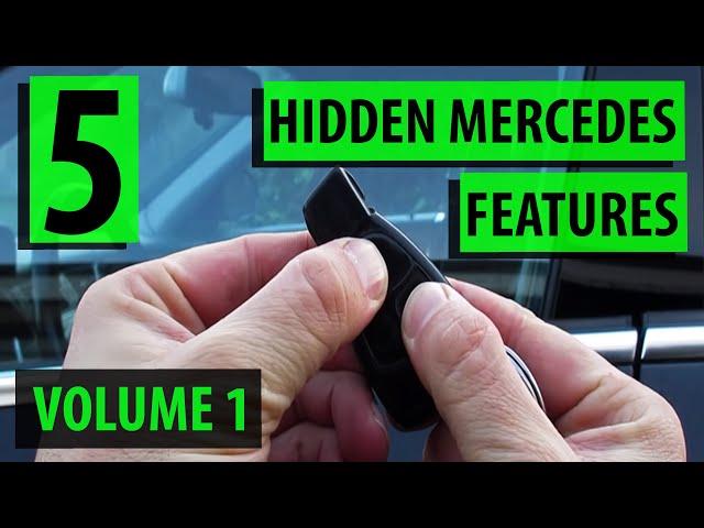 5 Hidden Mercedes functions, tricks & features - Vol 1