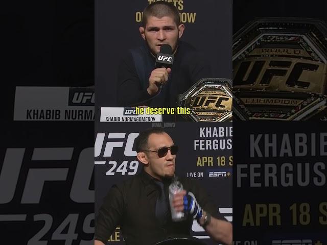 Khabib Roasts Tony Ferguson: "He's Stupid Guy"