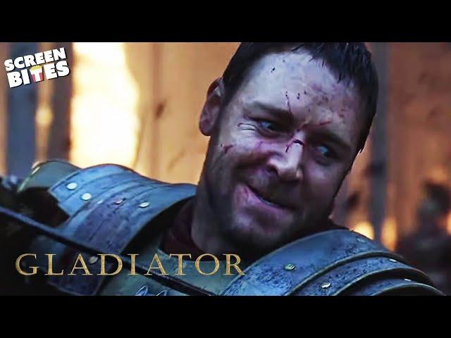 Maximus Leads His Men To Battle (Opening Scene) | Gladiator (2000) | Screen Bites