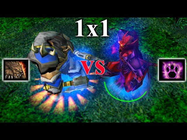 Rexxar with 3 Skill vs Lycanthrope 3 Skill #Dota #iCCup  #dTb #Dota1 #versus #1vs1 #fight #against