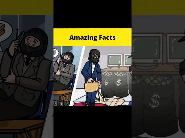 Most INSANE Heist Of All Time || #shorts || #FactBeast