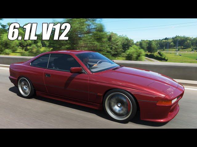 Forza Horizon 4 - BMW 850CSI 6.1L V12 Gameplay