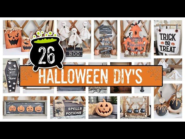 *26* HALLOWEEN DECOR IDEAS | *EASY & SPOOKY* HALLOWEEN DECOR TO TRY IN 2024 | HALLOWEEN DIY'S