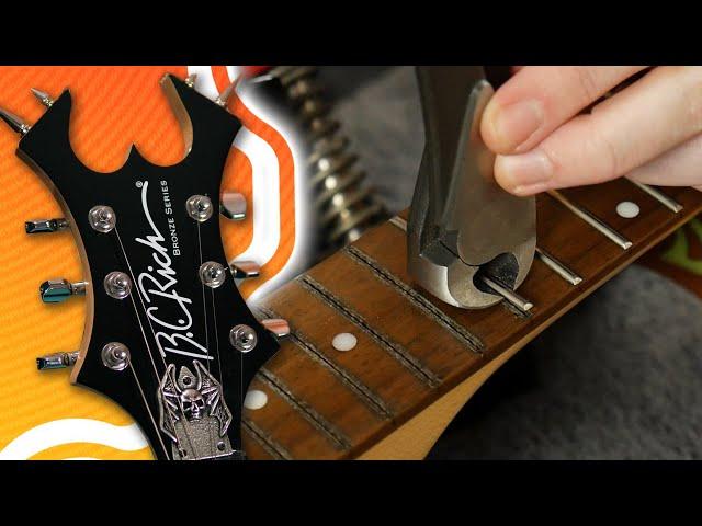 Frets REMOVED From UNPLAYABLE Guitar | Axe From The Grave