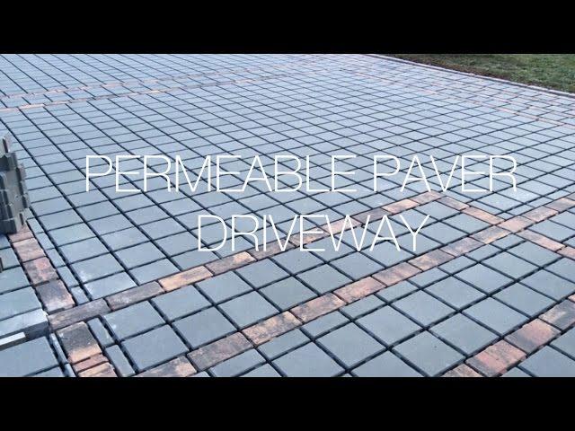How to Install a Permeable Pavers Driveway Hardscape - Hanover, PA Ryan's Landscaping