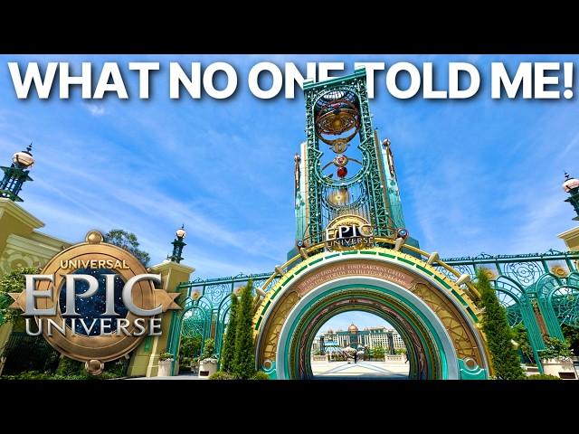 12 Things I Wish I Knew BEFORE Going To Epic Universe! WATCH BEFORE YOU GO!