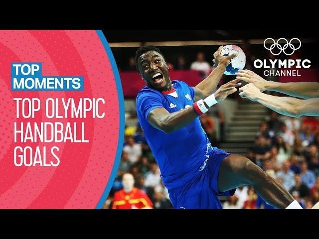 Incredible men's Handball Goals of the Olympics Games | Top Moments