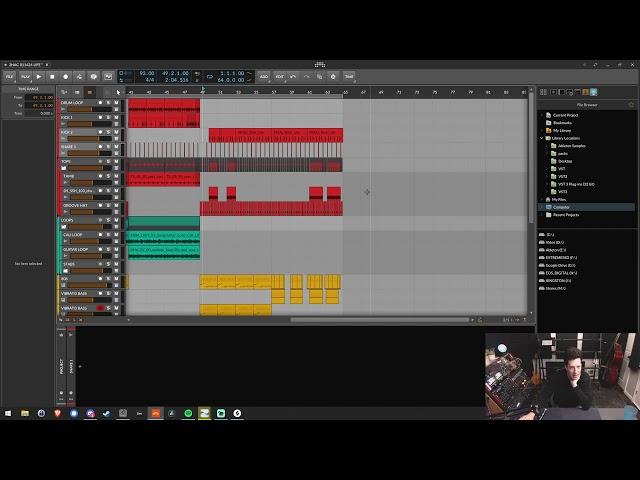 LIVE: WORKING ON A FUNKAY BEAT