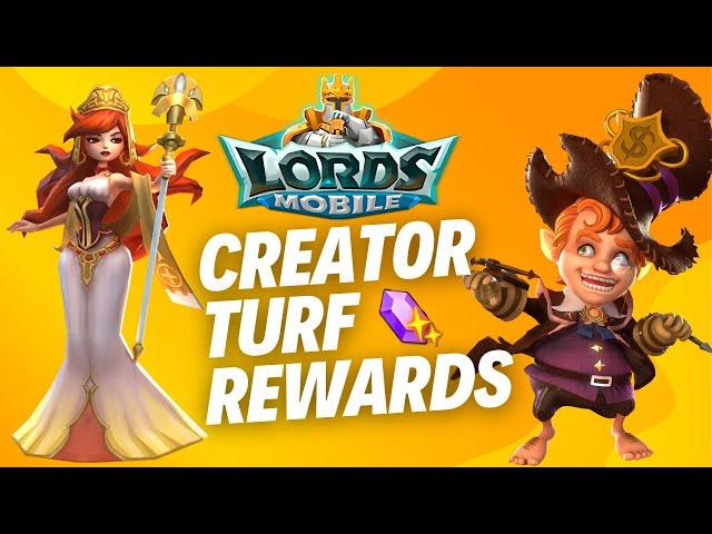 First Ever Creator Turf Rewards | LordsMobile |