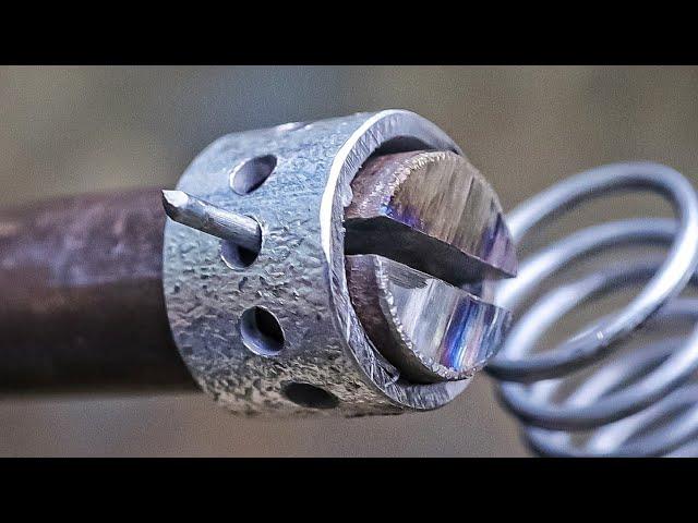 INVENTION!!! | AMAZING TOOL TO MAKE A SPRING BY YOURSELF