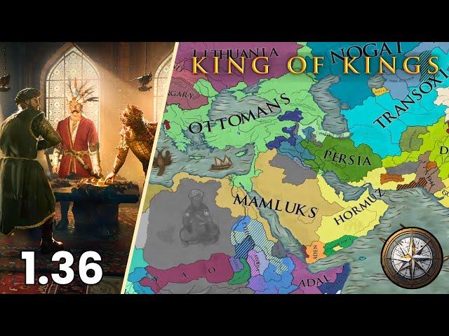 EU4 Timelapse But It's the NEW UPDATE - [1.36 King of Kings]