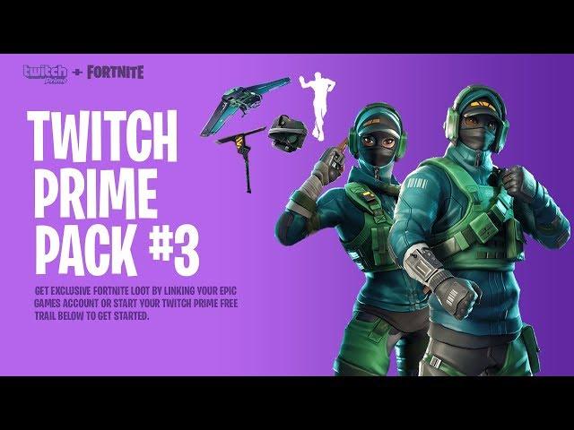 NEW FREE SKINS in Fortnite! (Twitch Prime Pack #3)