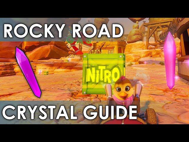 Crash Team Racing Nitro-Fueled - Crystal Challenge - Rocky Road (Guide)