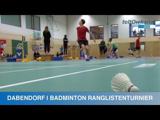 BADMINTON | RANGLISTENTURNIER IN DABENDORF