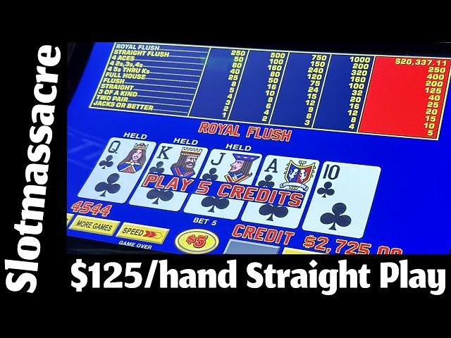 Wynn kicked us out, so we got Revenge! High Limit Video Poker, VLOG 225