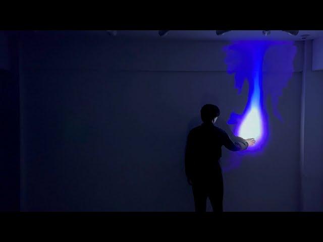 Interactive Fluid Simulation - TouchDesigner + Kinect